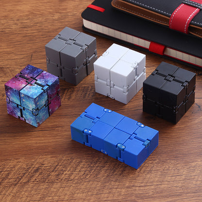 Infinity Cube Antistress Cube Stress Relief Cube Toy For Children Kids Women Men Sensory Toys For Autism Adhd - Abuya-Kids