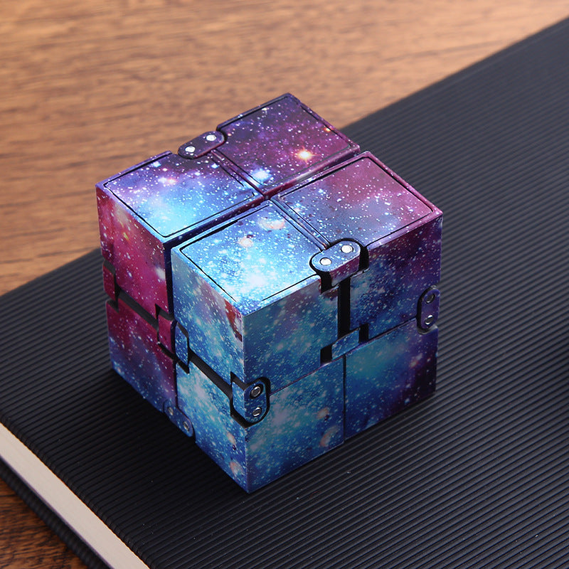 Infinity Stress Relief Cube - Sensory Toy for Kids & Adults